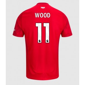 Billiga Nottingham Forest Chris Wood #11 Hemmatröja 2024-25 Kortärmad